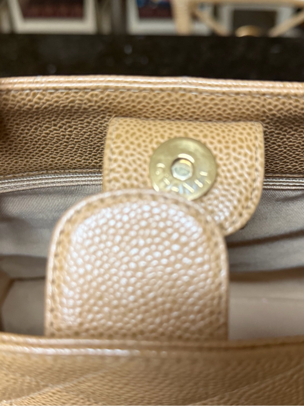 CHANEL Caramel Quilted CC Chain Shoulder Bag - Picture 12 of 12
